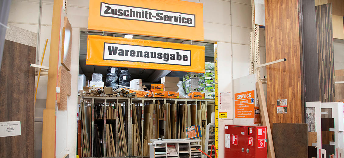 OBI Holzzuschnitt-Service Bitterfeld