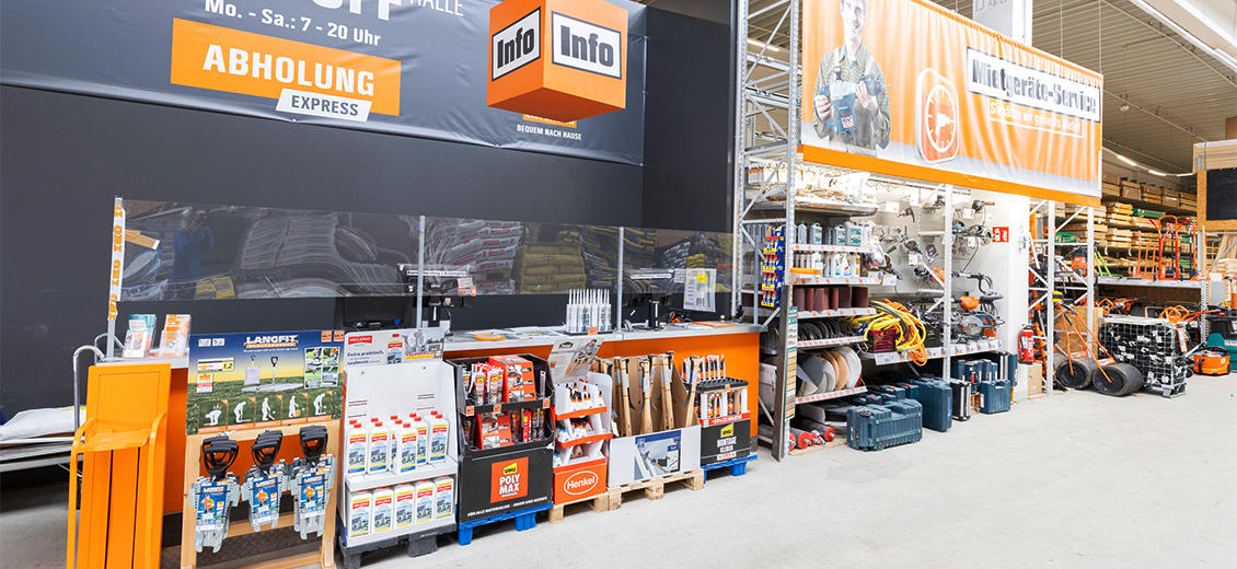 OBI Baustoffhalle Porta Westfalica