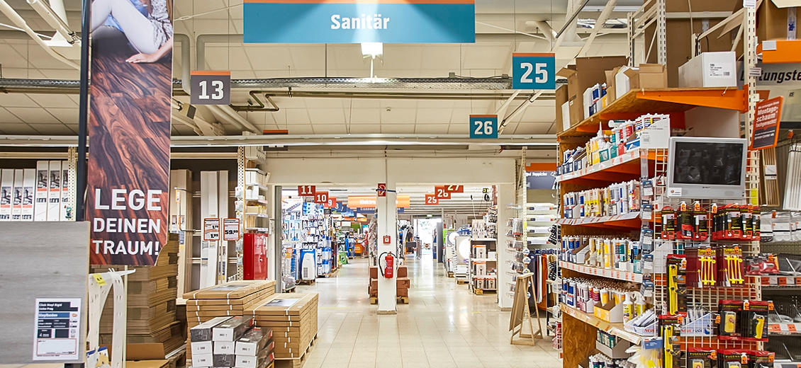 OBI Mittelgang Zwiesel