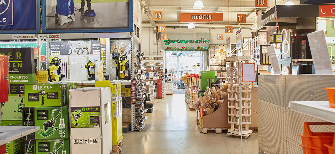 OBI Mittelgang Neuburg an der Donau