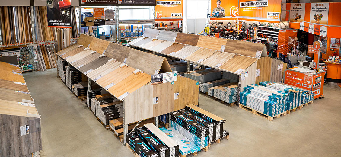 OBI Mittelgang Erlangen-West