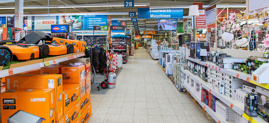 OBI Mittelgang Lüchow