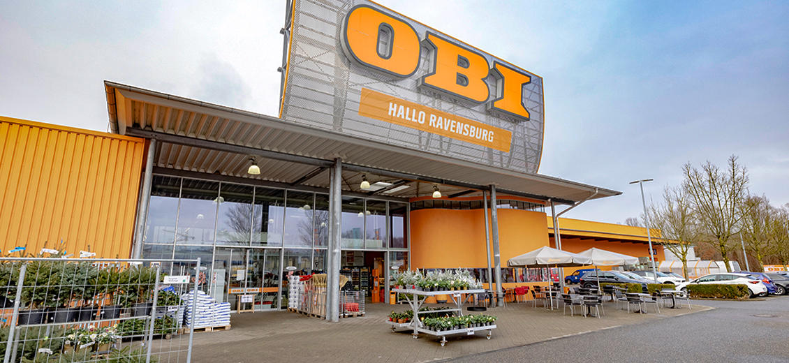 OBI Markt-Eingang Ravensburg