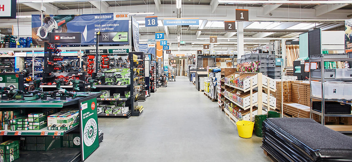 OBI Mittelgang Stadtbergen