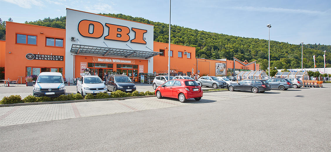 OBI Parkplatz Eichstätt