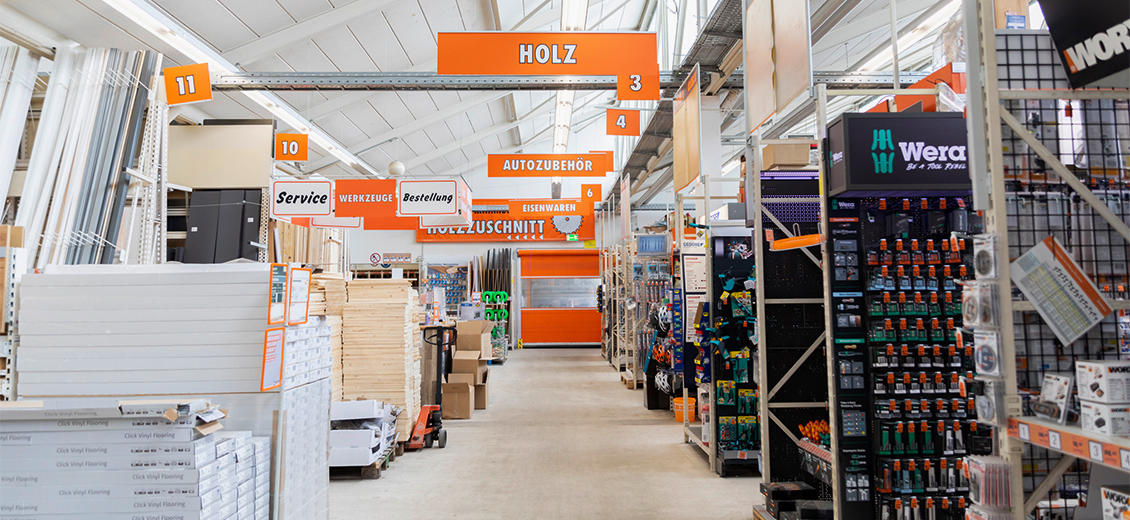 OBI Mittelgang Uhingen