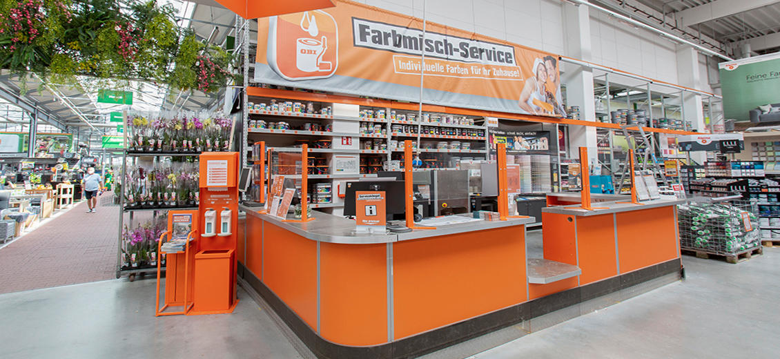 OBI Farbmisch-Service Hamburg-Bergedorf