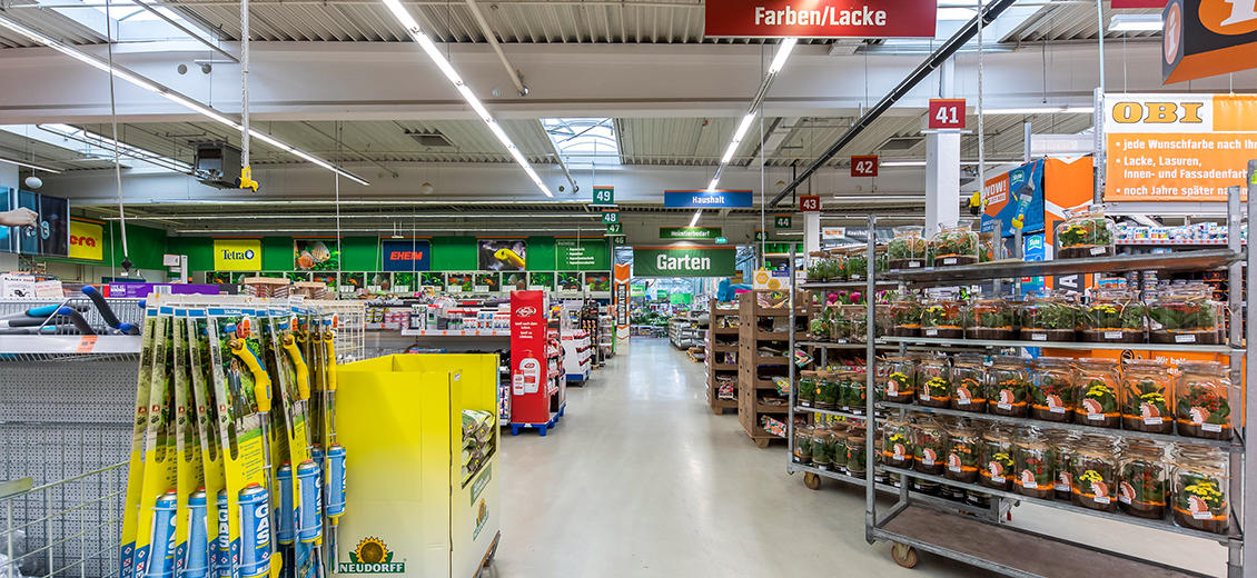 OBI Mittelgang Kamp Lintfort