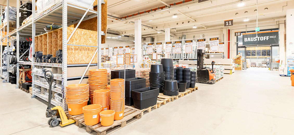 OBI Baustoffhalle Steyr-Dietach