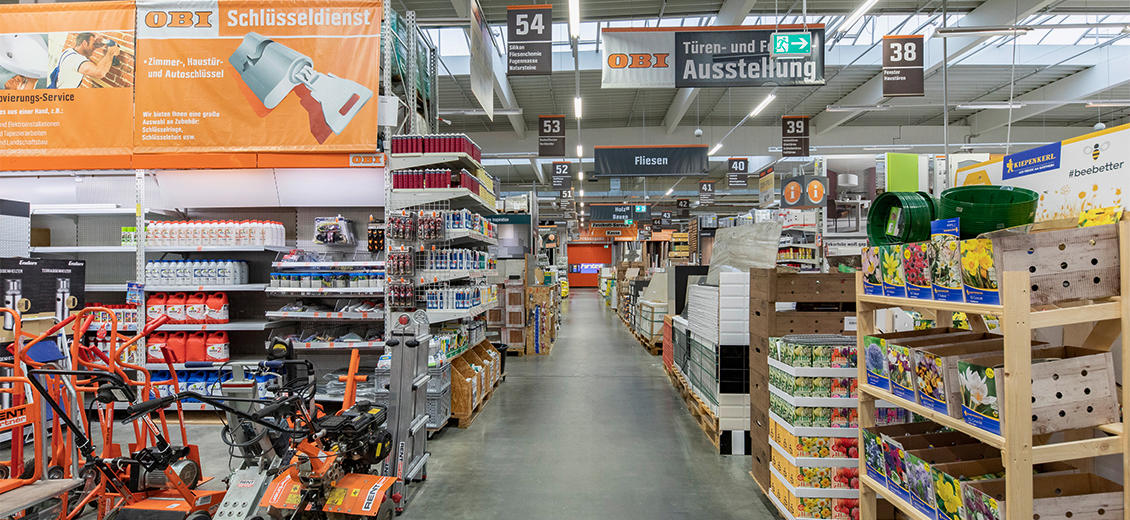 OBI Mittelgang Aachen Debyestraße