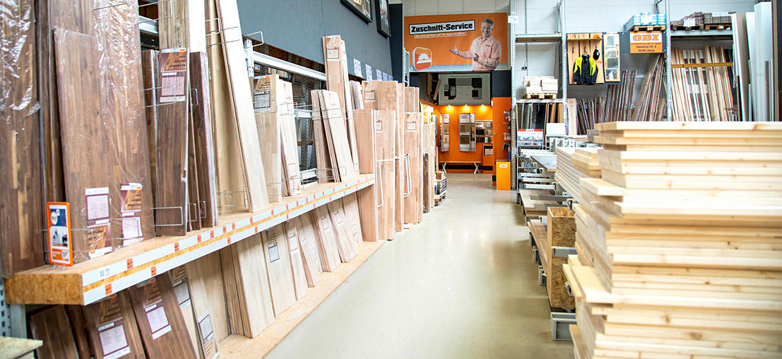 OBI Holzzuschnitt-Service Leipzig-Probstheida