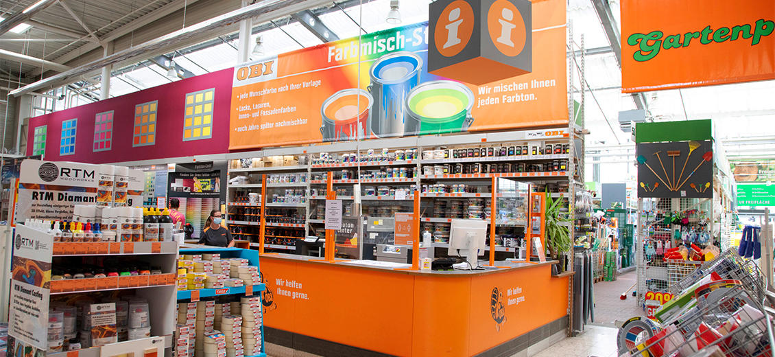 OBI Farbmisch-Service Erfurt Süd