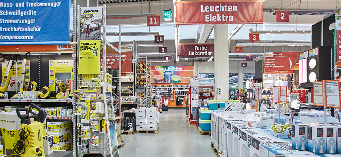 OBI Mittelgang Landsberg am Lech