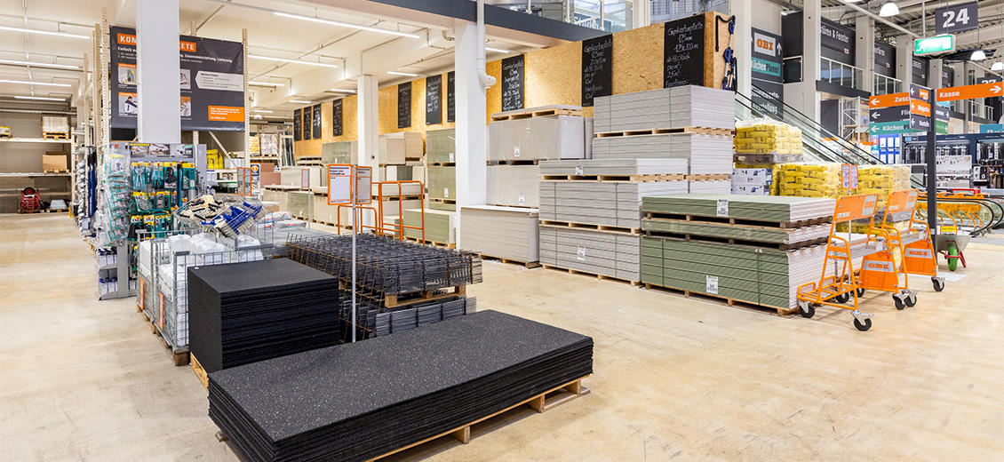 OBI Baustoffhalle Nürnberg Leyher Strasse