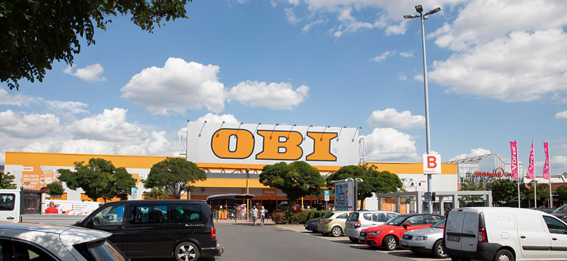 OBI Parkplatz Rangsdorf