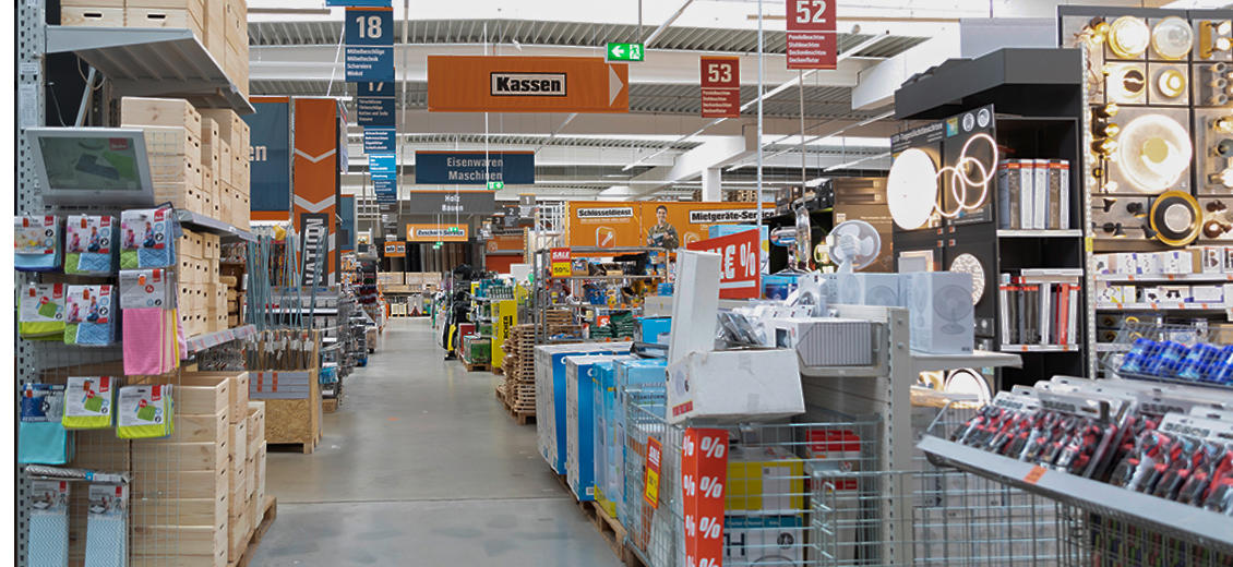 OBI Mittelgang Berlin-Lichtenberg