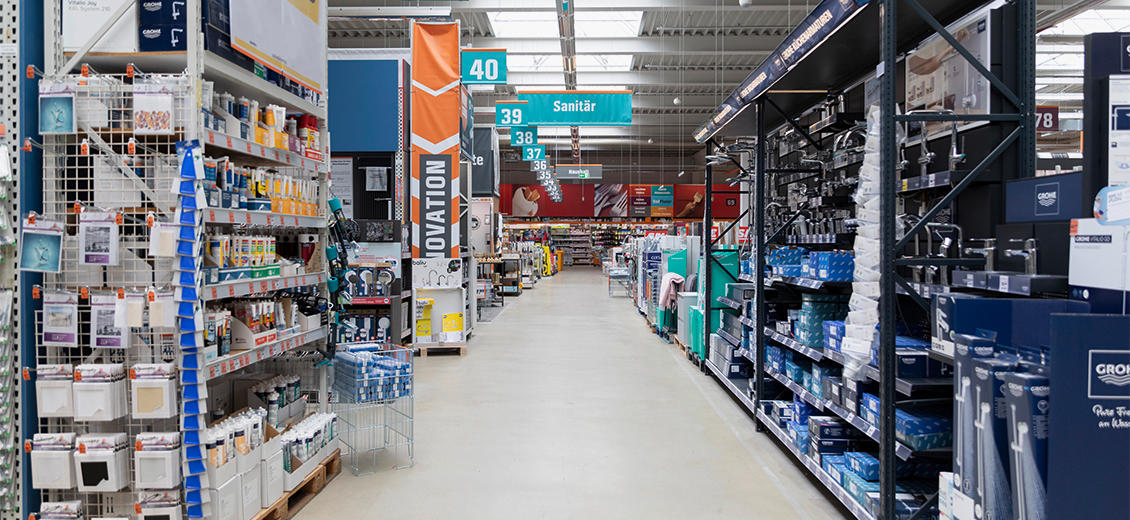 OBI Mittelgang Berlin-Treptow