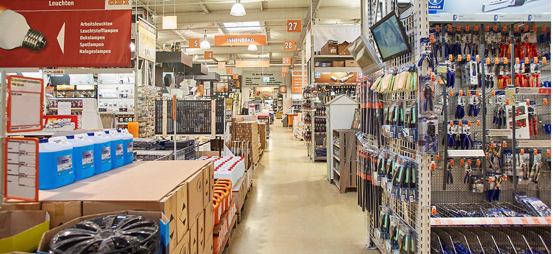 OBI Mittelgang Neuburg an der Donau