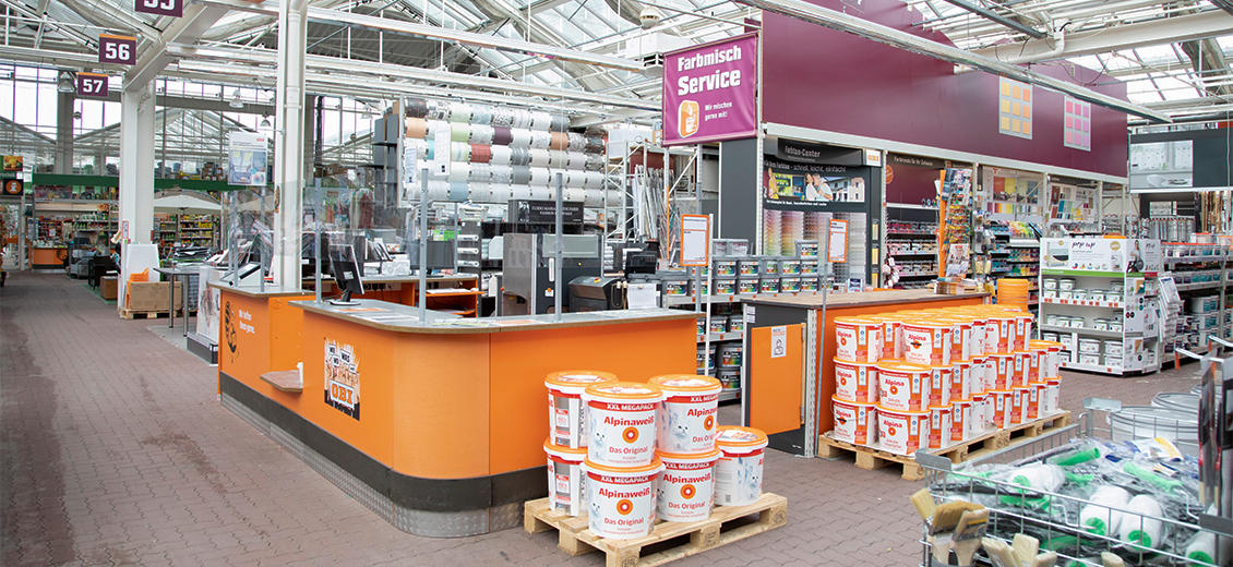 OBI Farbmisch-Service Waren-Müritz