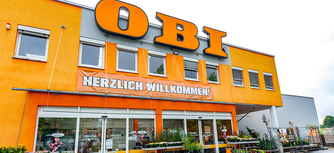 OBI Markt-Eingang Isny