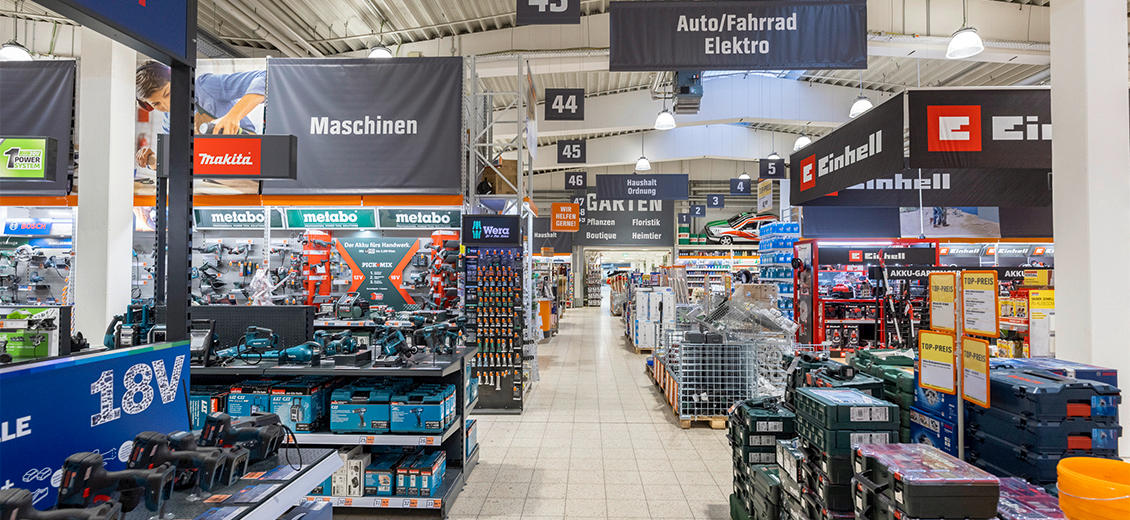 OBI Mittelgang Nürnberg Leyher Strasse