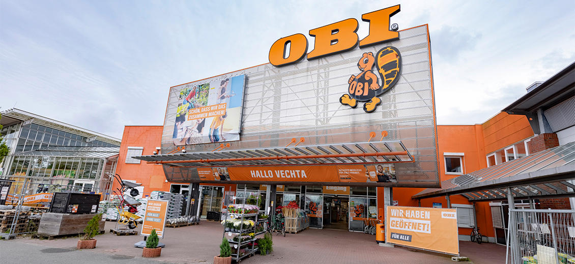 OBI Markt-Eingang Vechta