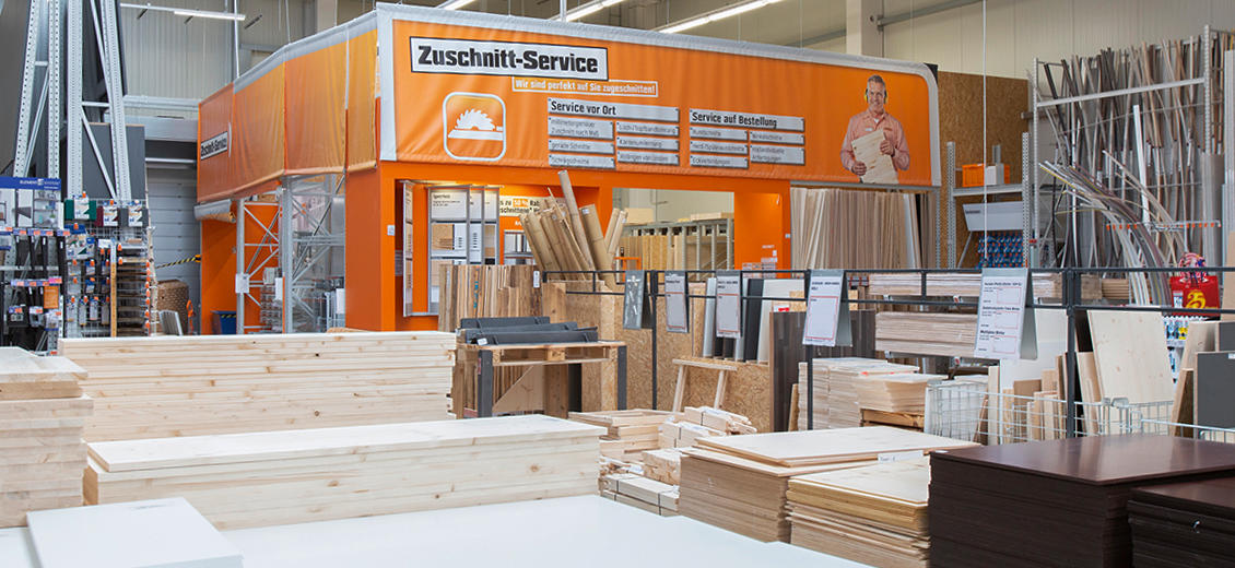 OBI Holzzuschnitt-Service Hamburg-Altona