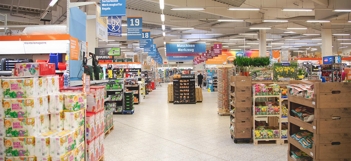 OBI Mittelgang Sankt Egidien