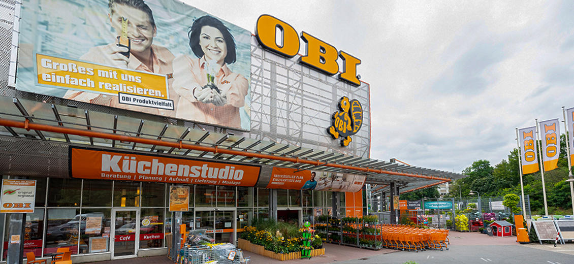 OBI Markt-Eingang Nürnberg Regensburger Strasse