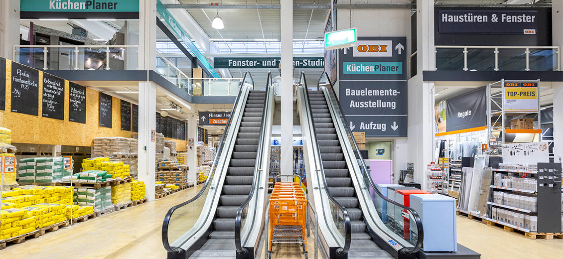 OBI Mittelgang Nürnberg Leyher Strasse