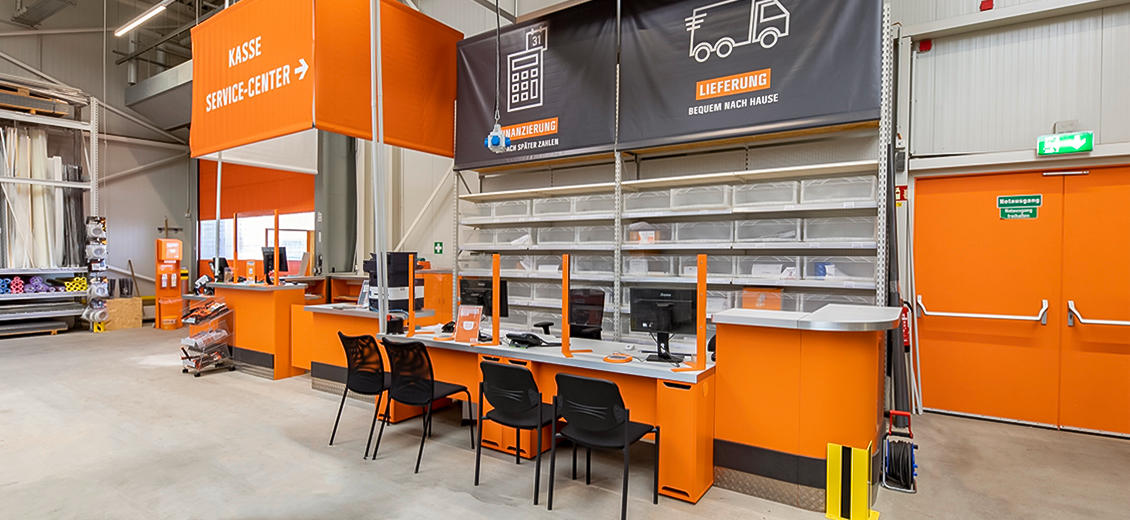 OBI Baustoffhalle Eschweiler