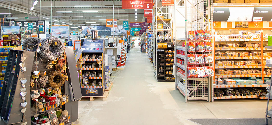 OBI Mittelgang Zschopau