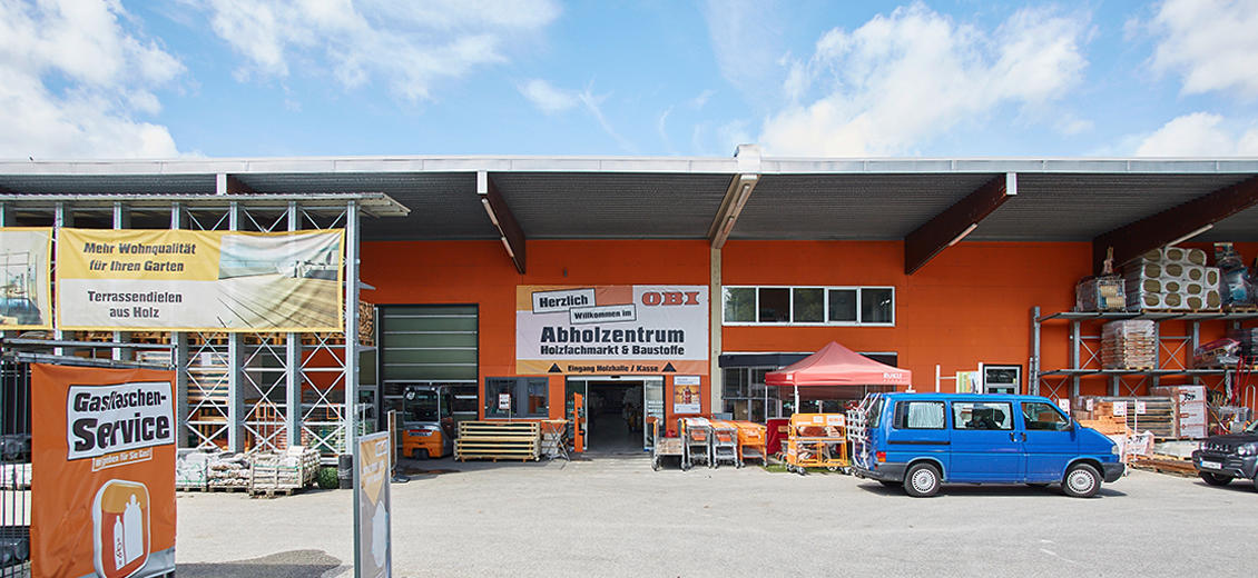 OBI Markt-Eingang Stephanskirchen