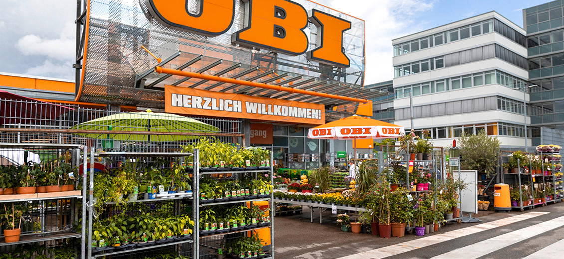 OBI Markt-Eingang Leinfelden-Echterdingen