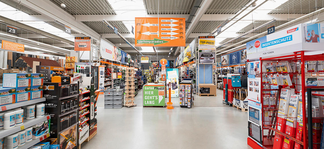 OBI Mittelgang Weiden