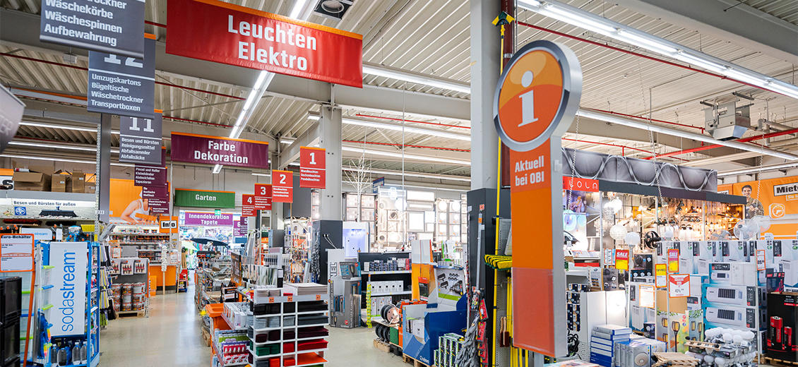 OBI Mittelgang Röthenbach