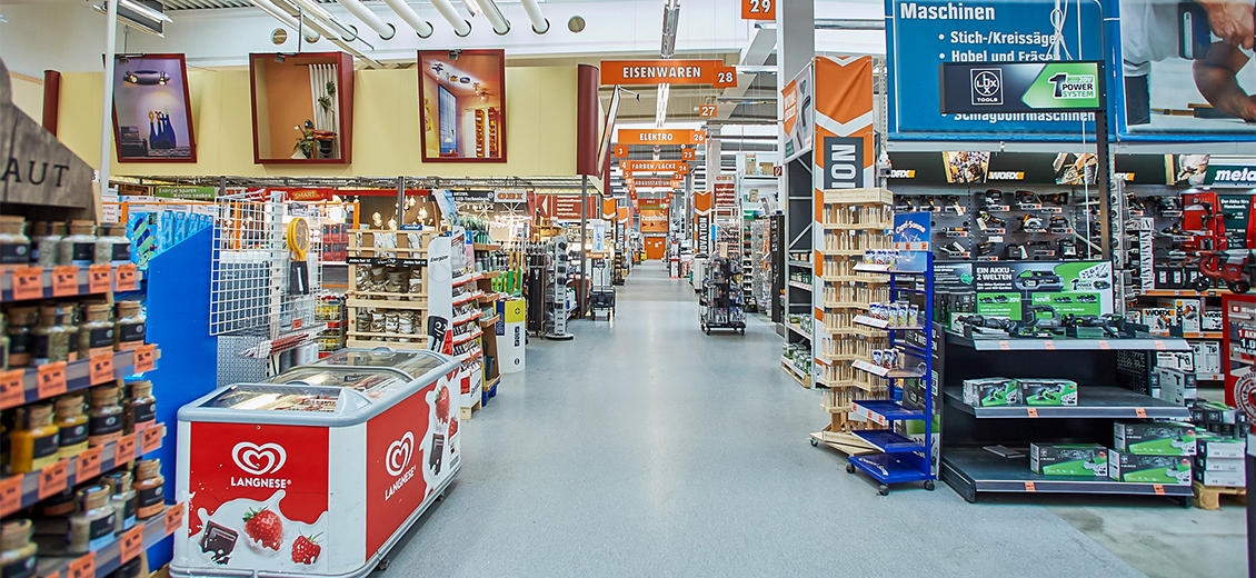 OBI Mittelgang Sonthofen