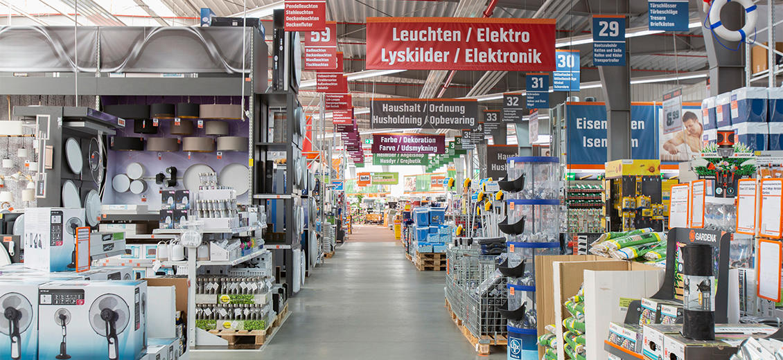 OBI Mittelgang Niebüll