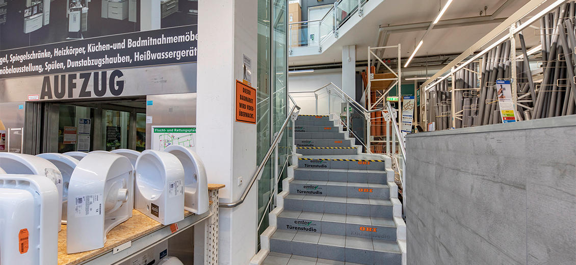 OBI Mittelgang Konstanz