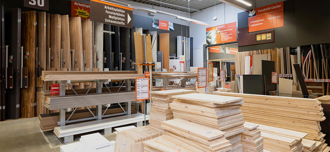 OBI Holzzuschnitt-Service Hassfurt