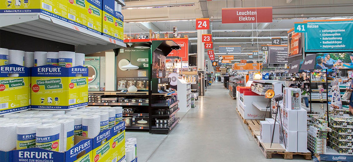 OBI Mittelgang Buchholz