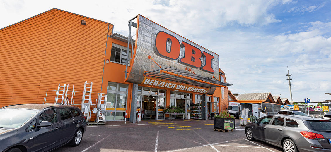 OBI Markt-Eingang Borken