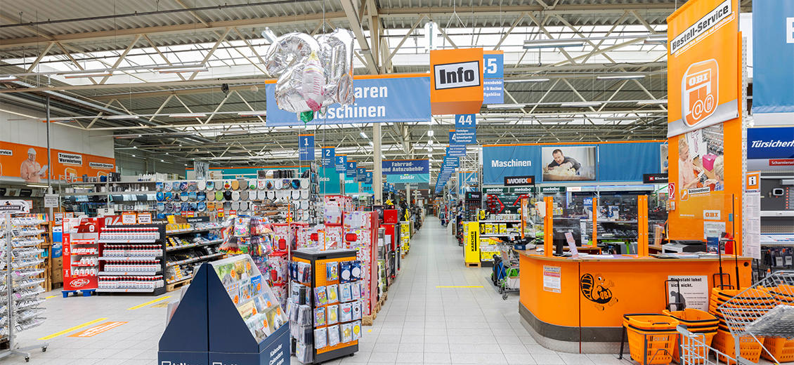 OBI Mittelgang Alfter