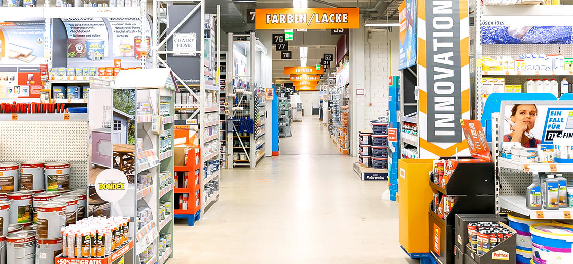 OBI Mittelgang Stuttgart-Wangen