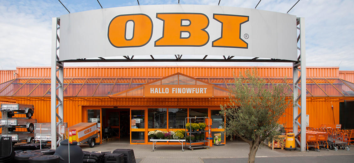 OBI Markt-Eingang Finowfurt