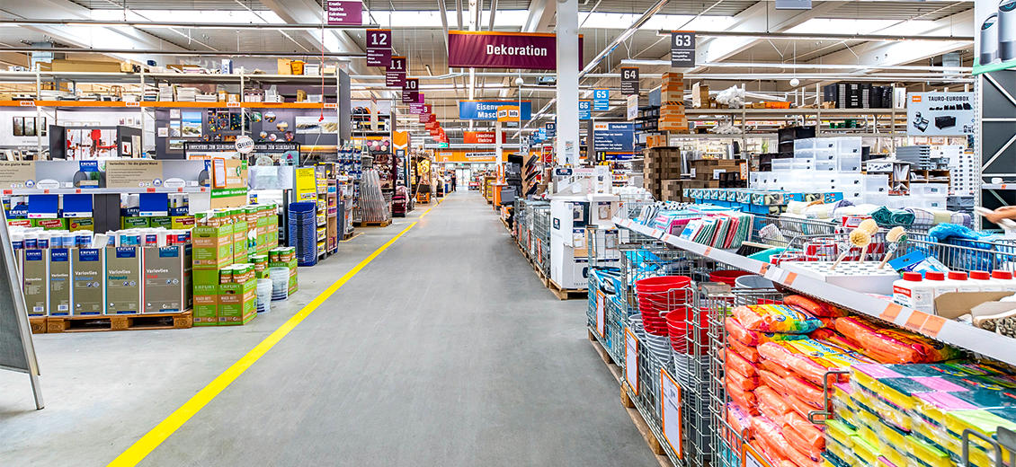 OBI Mittelgang Velbert