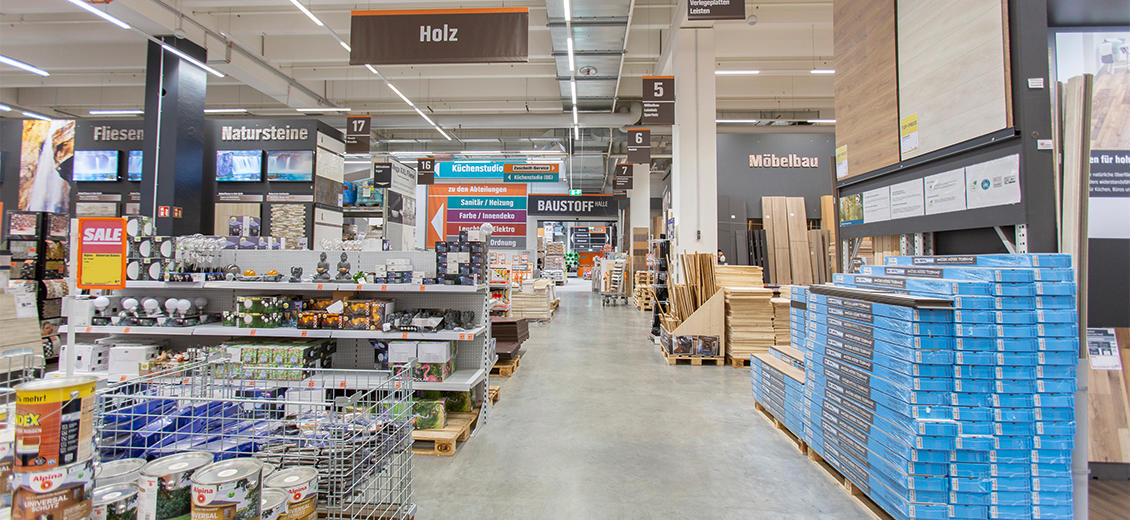 OBI Mittelgang Altwarmbüchen