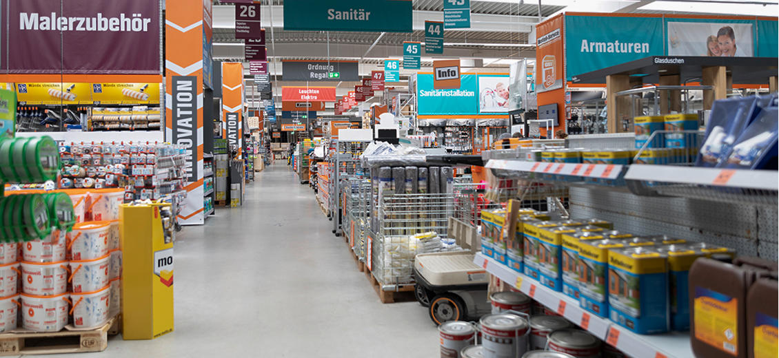 OBI Mittelgang Berlin-Lichtenberg