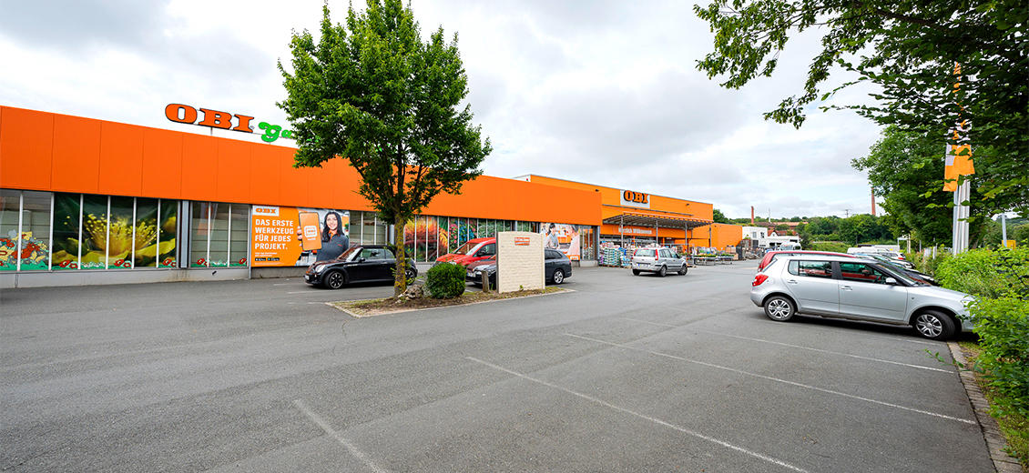 OBI Markt-Eingang Neustadt-Aisch