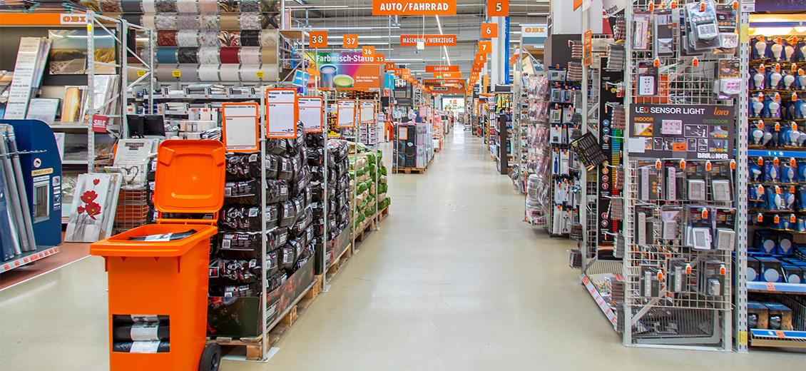 OBI Mittelgang Heiligenstedten